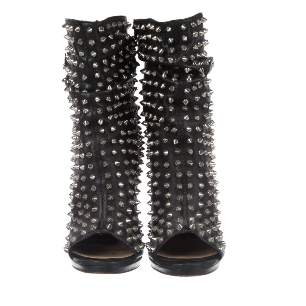CHRISTIAN LOUBOUTIN Black Guerilla Boots/Booties
